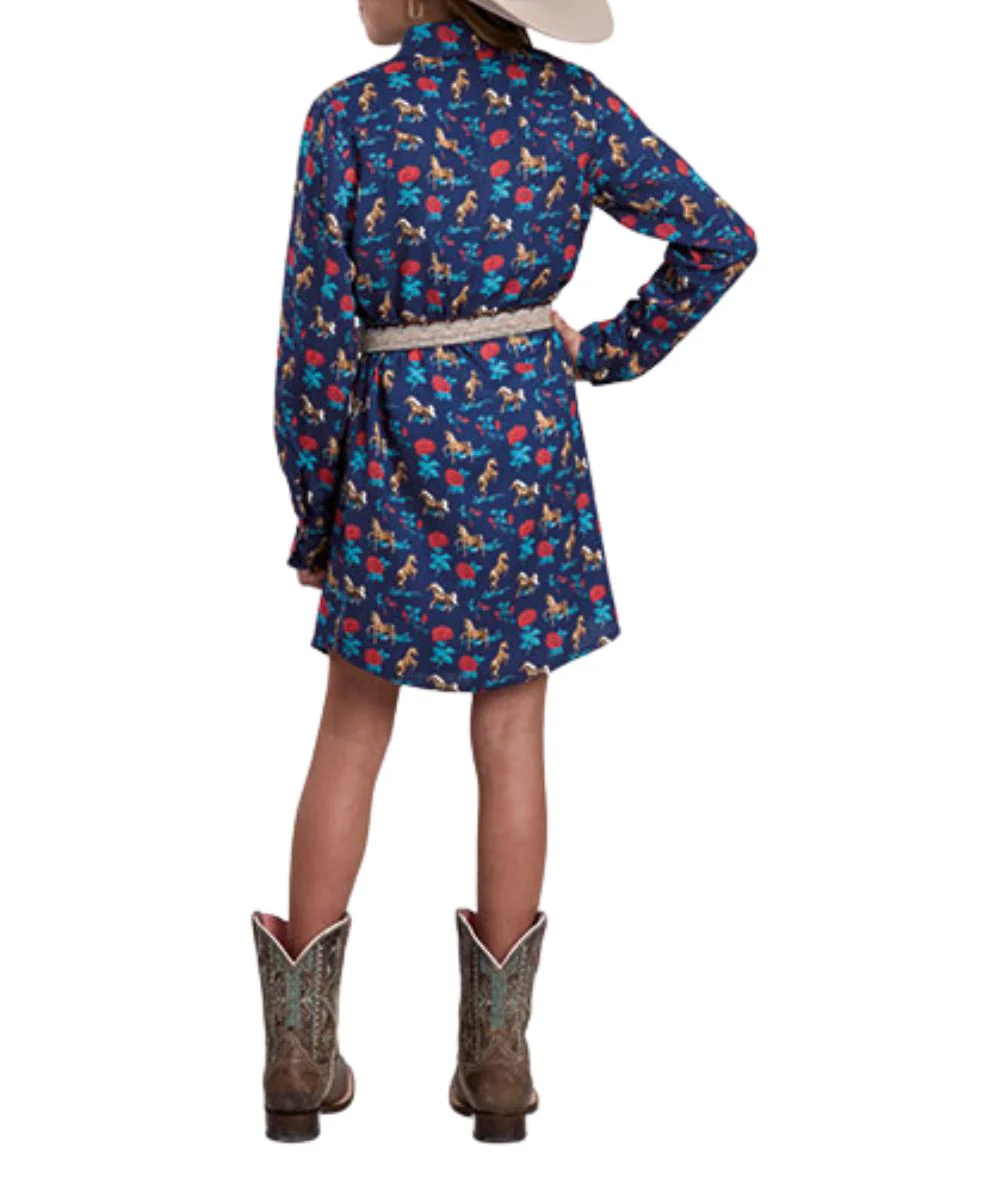 Roper Girls' Western Shirt Dress - Image 2