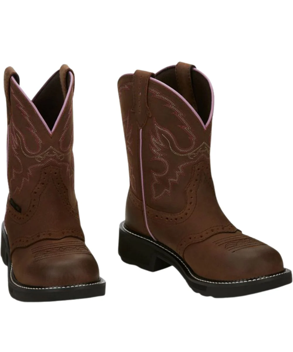 Justin Women's Wanette Waterproof Steel Toe Work Boot - Image 5