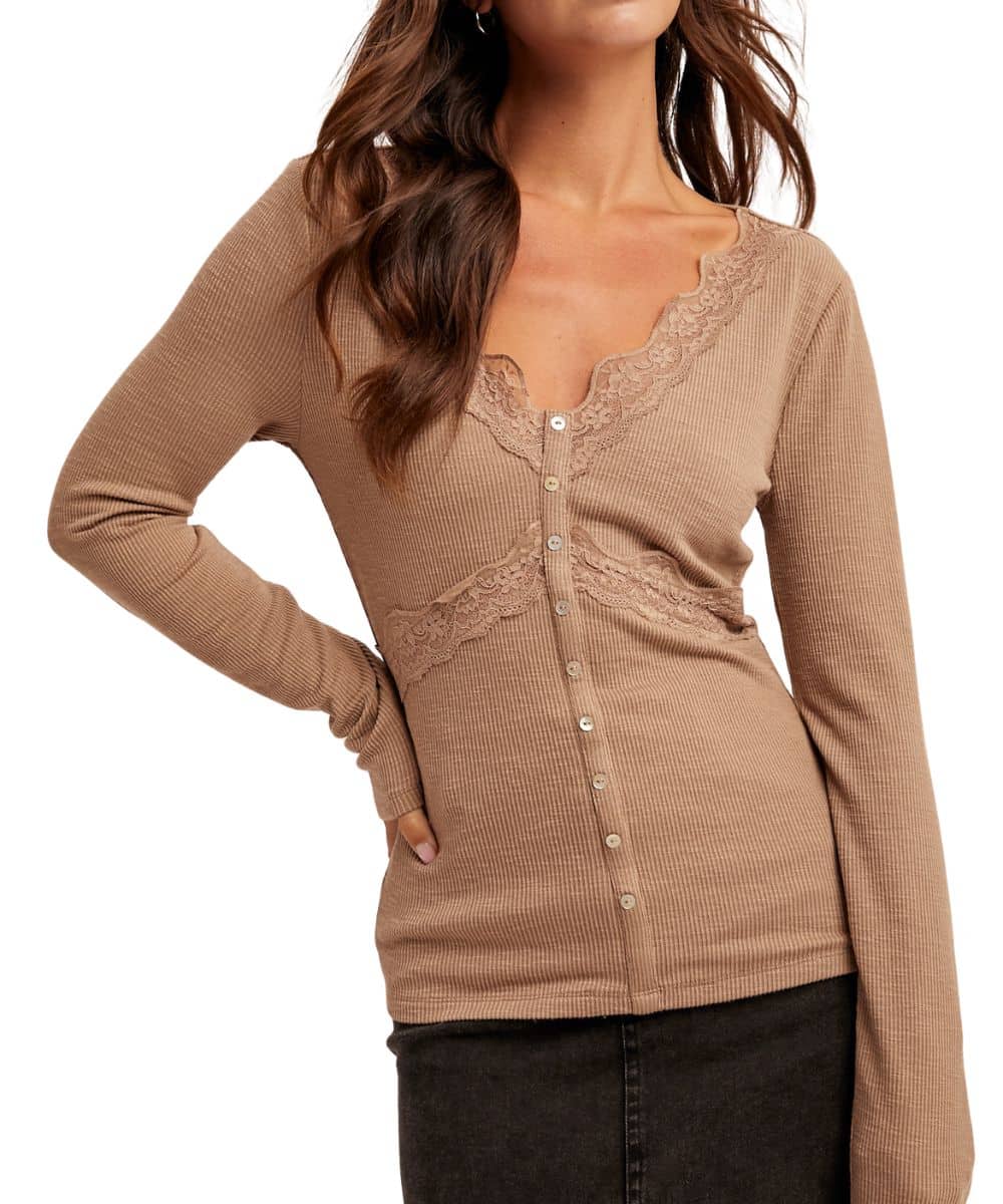 Hem & Thread Women's Ribbed Top - Image 2