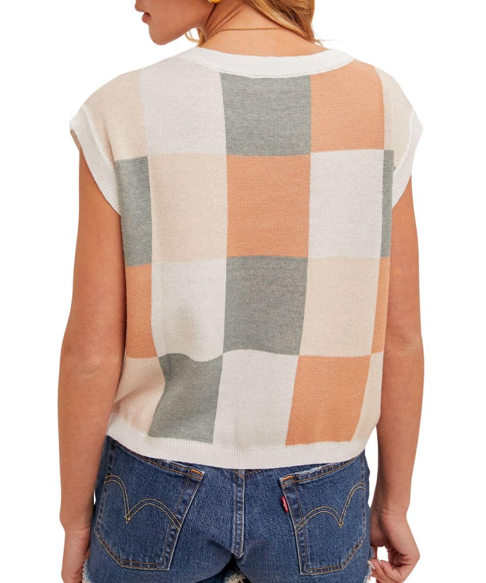 Hem & Thread Women's Sweater Crop Tee - Image 2