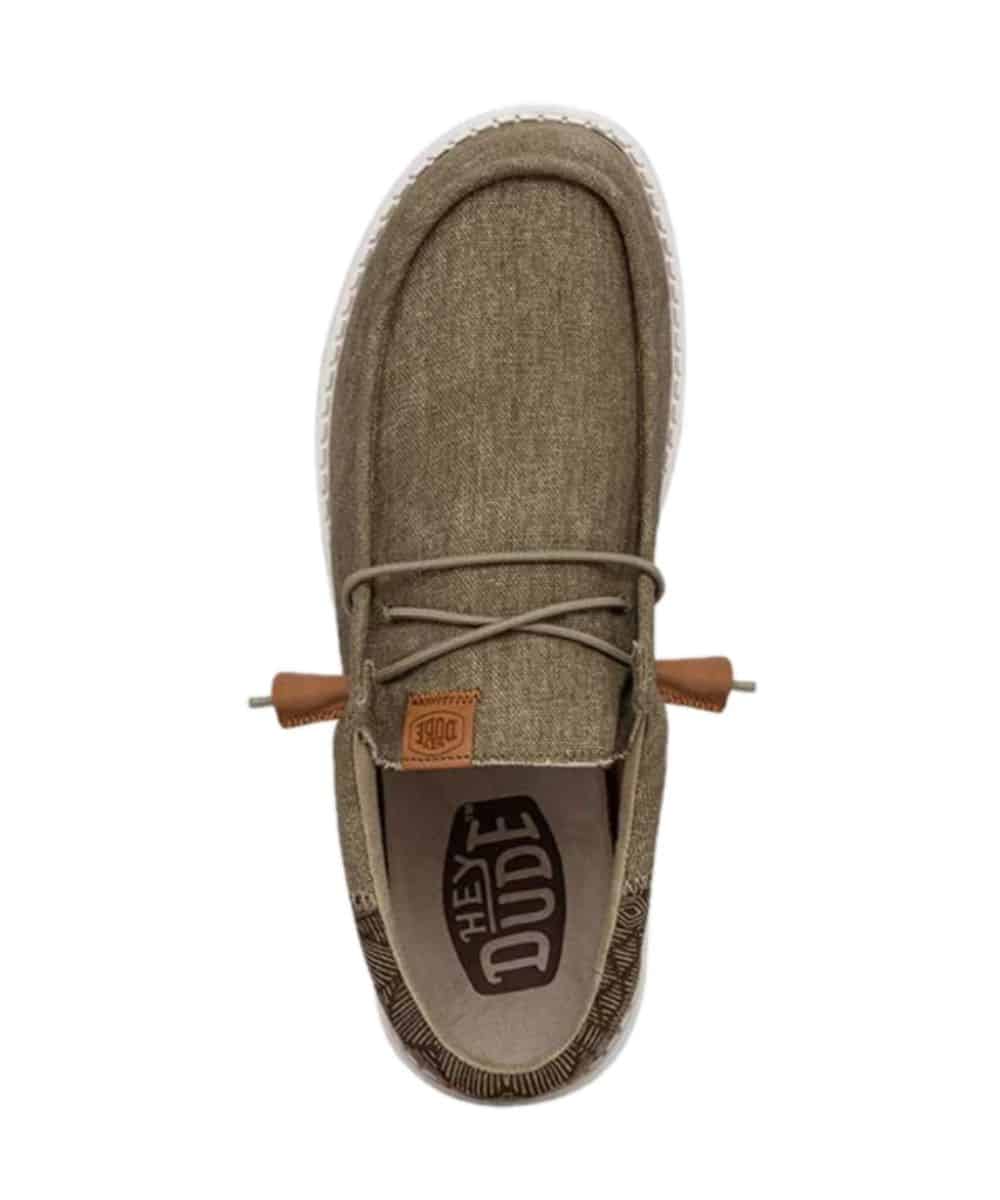 Hey Dude Men's Wally Funk Batik Walnut Shoe - Image 2