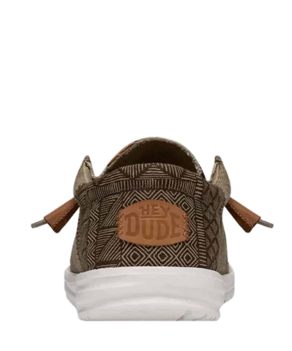 Hey Dude Men's Wally Funk Batik Walnut Shoe - Image 3