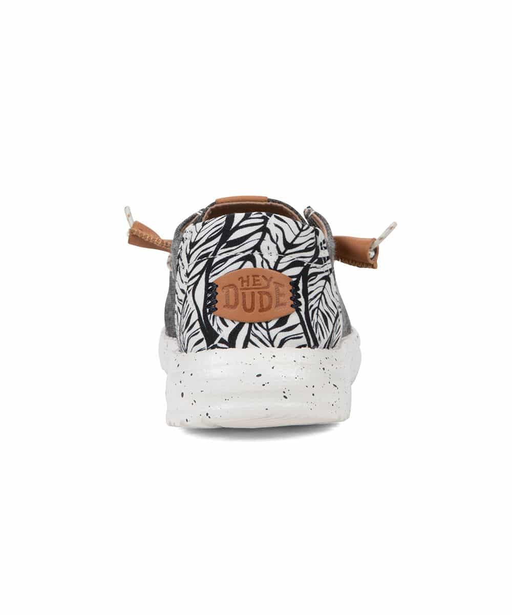 Hey Dude Women's Charcoal Wendy Slub Tropical Shoe - Image 2