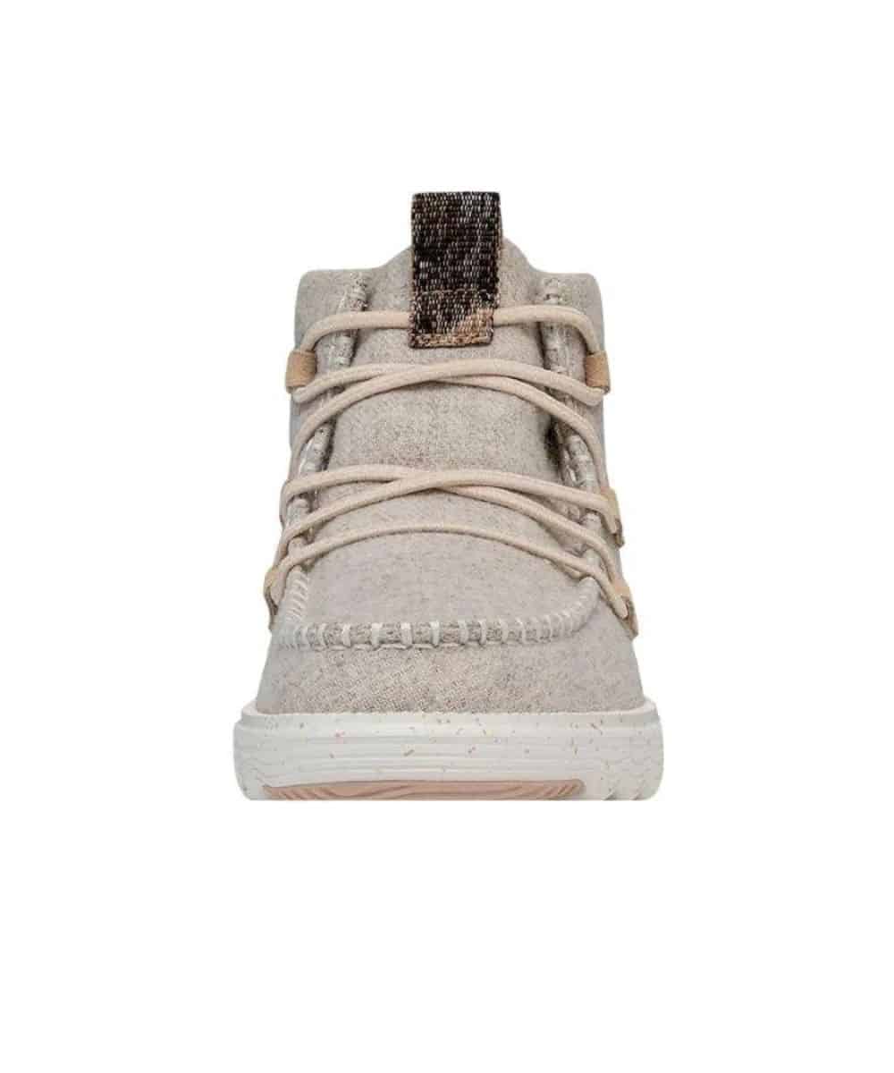 Hey Dude Women's Light Grey Reyes Boot - Image 4