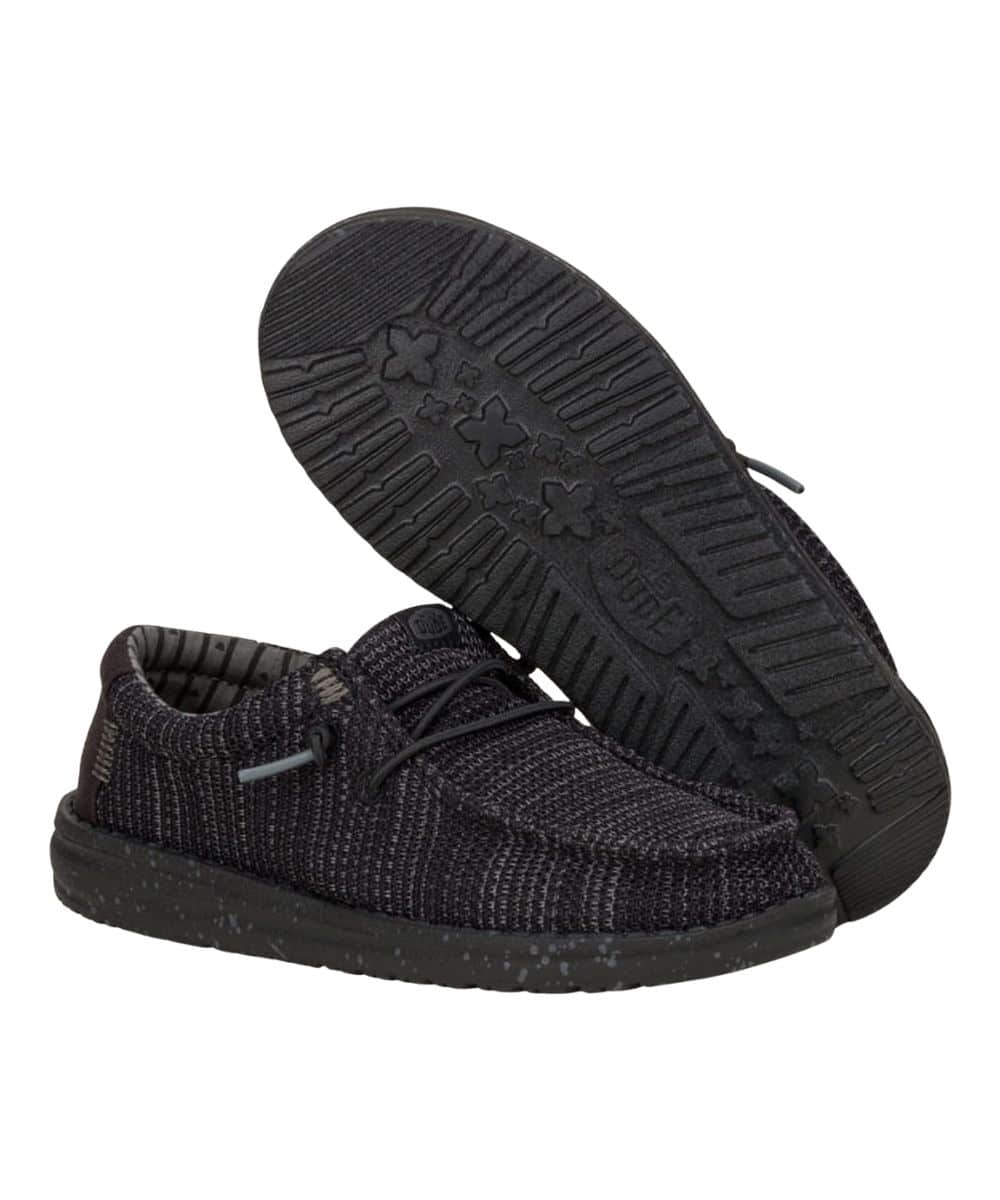 Hey Dude Youth Wally Stretch Sox Shoe - Image 3