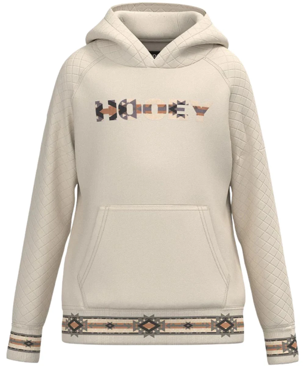 Hooey Girls' Cream Legendary Hoodie - Image 2