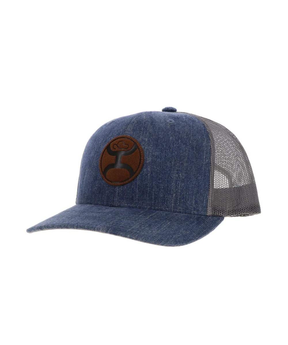 Hooey Blush Denim Cap
