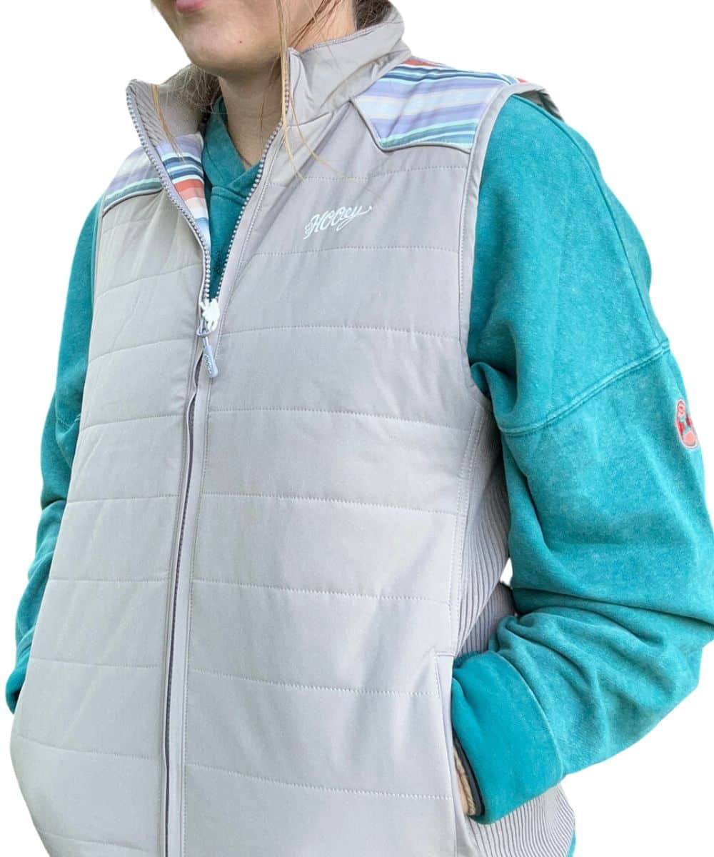 Hooey Girls' Packable Serape Vest - Image 2