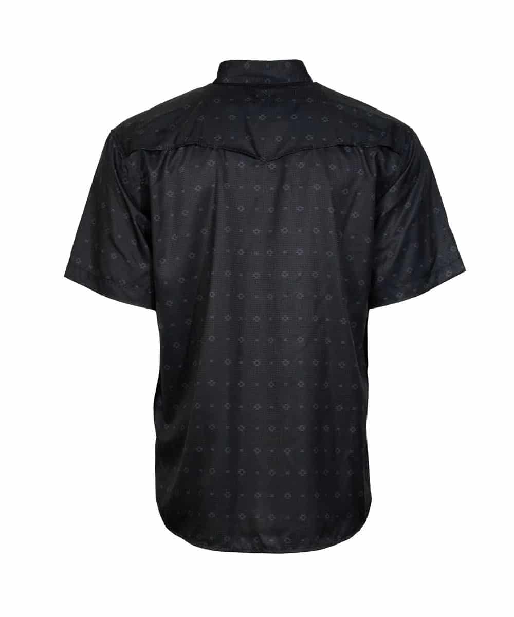 Hooey Men's Sol Black Aztec Snap Shirt - Image 2