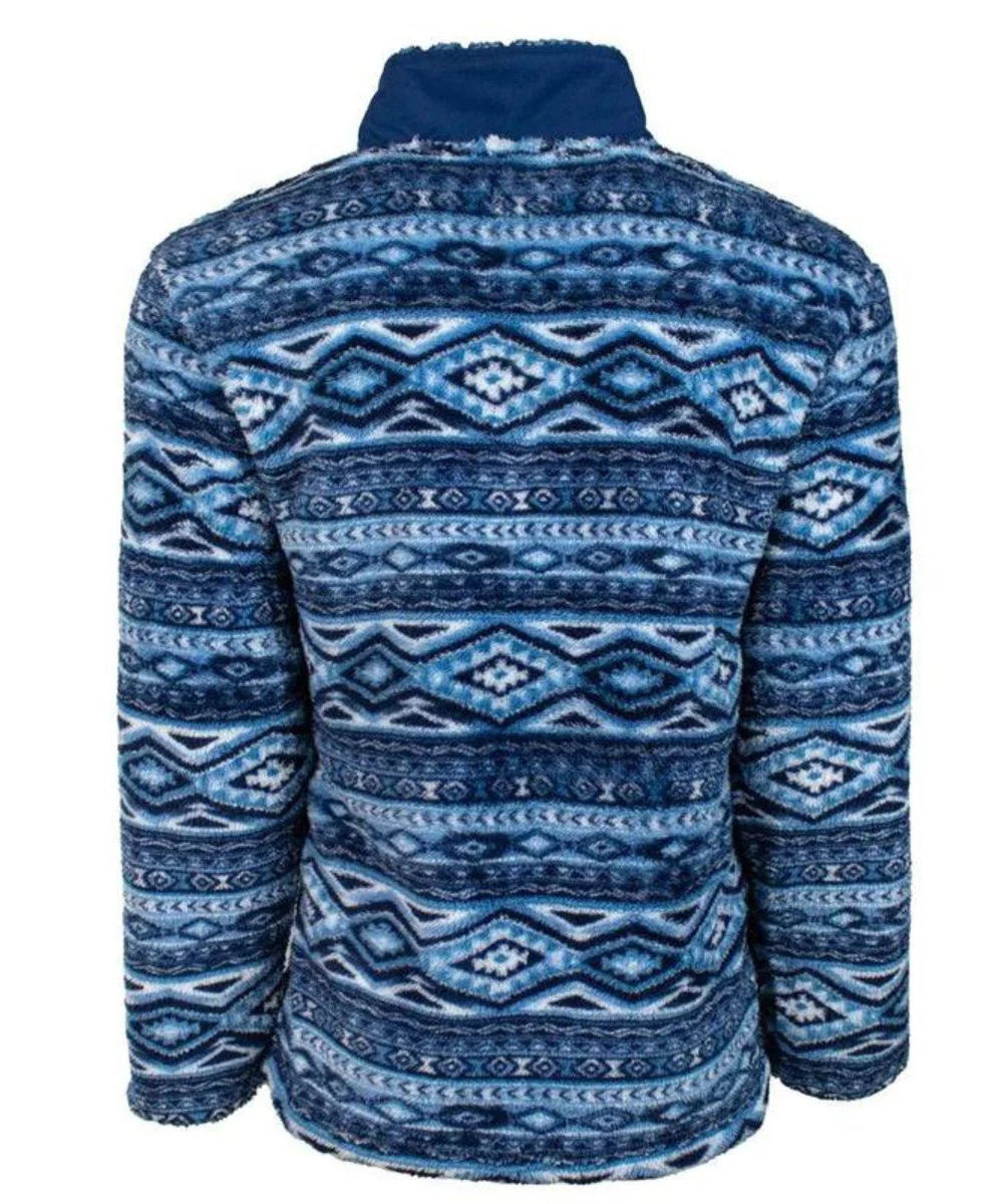 Hooey Men's Aztec Fleece Pullover - Image 2