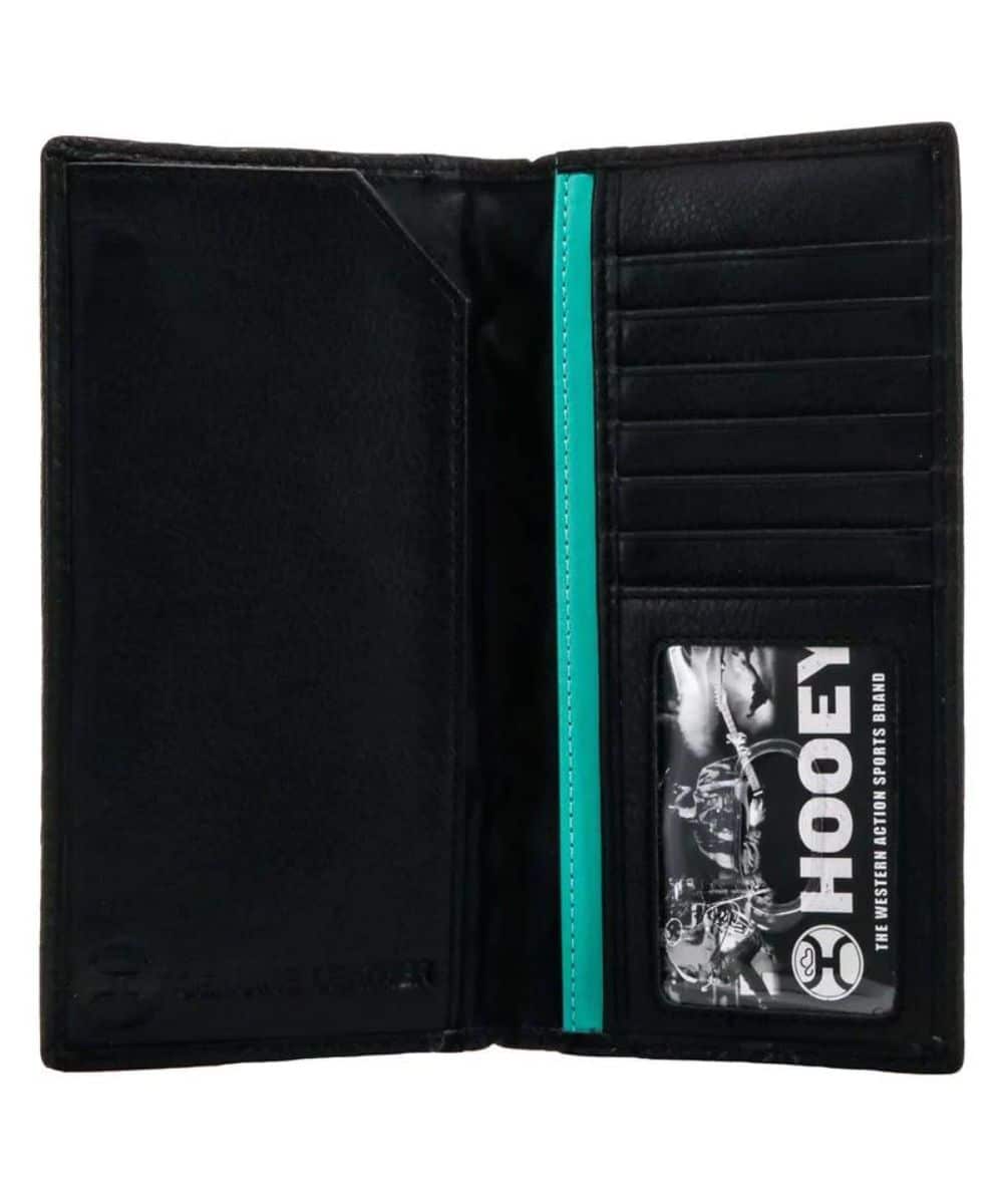 Hooey Men's Black Hawk Rodeo Wallet - Image 3