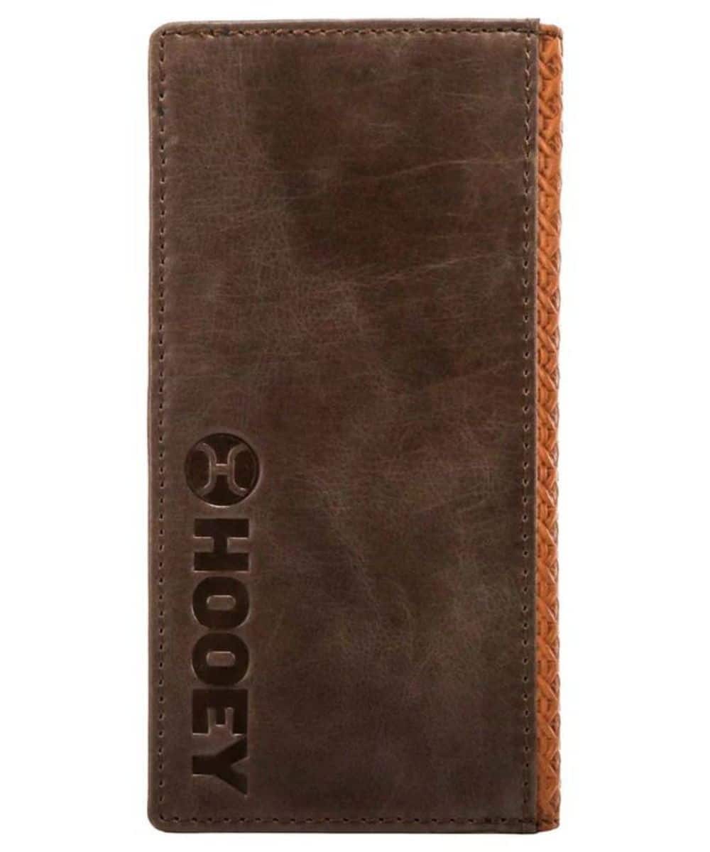 Hooey Men's Hands Up Basket Weave Rodeo Wallet - Image 2