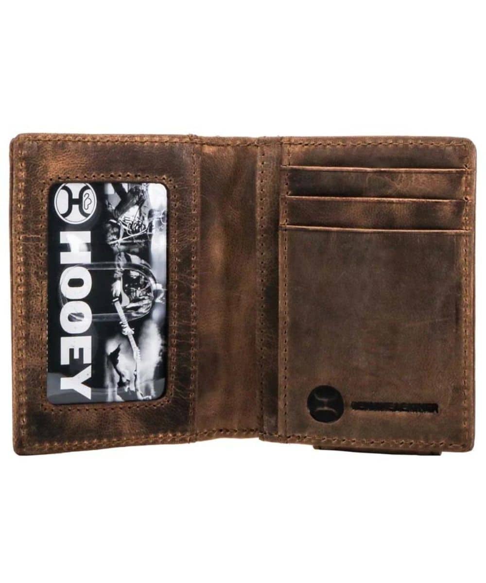 Hooey Men's Liberty Roper Bifold Money Clip Wallet - Image 3