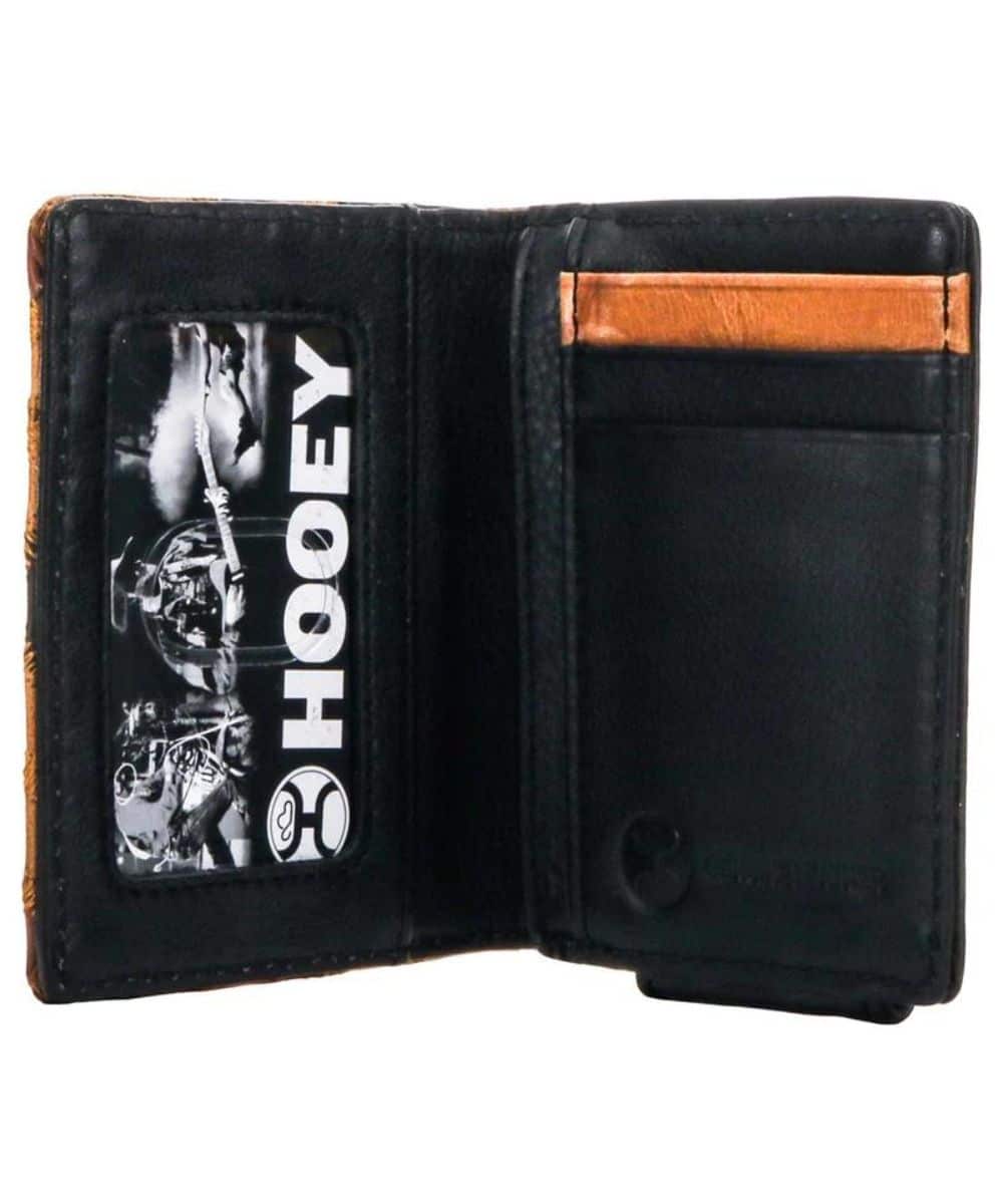 Hooey Men's Montezuma Bifold Money Clip Wallet - Image 3