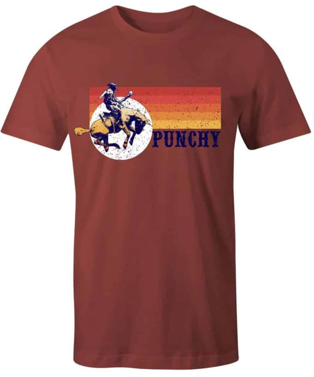Hooey Men's Punchy Crimson Tee