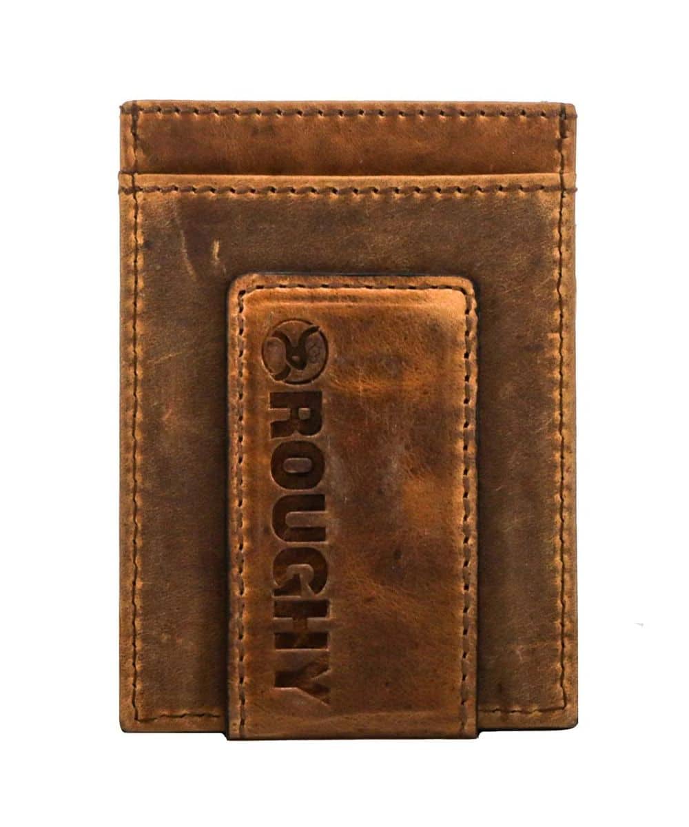 Hooey Men's Roughy Crazy Horse Money Clip Wallet - Image 2
