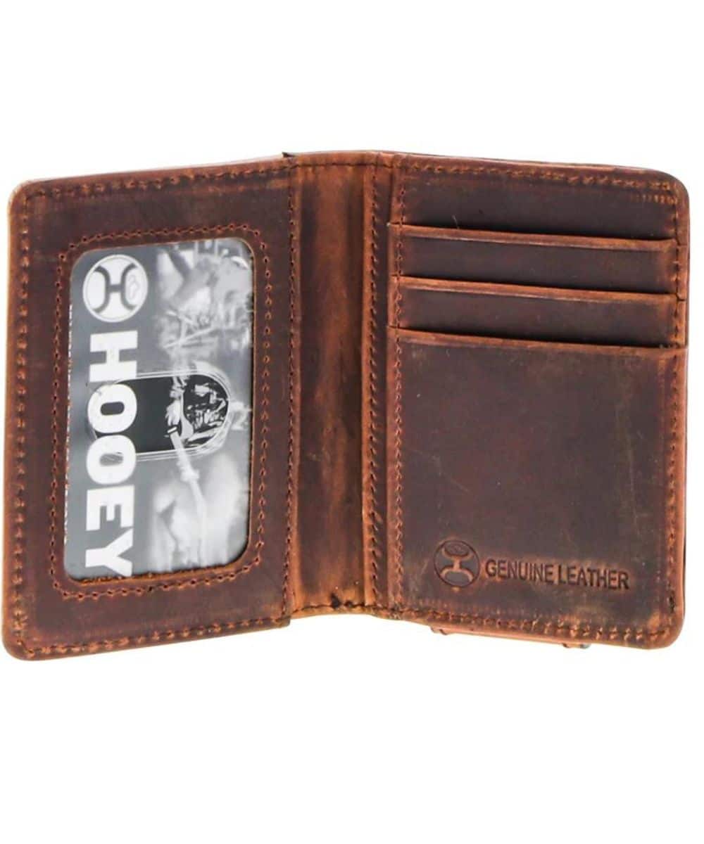 Hooey Men's War Paint Bifold Money Clip Wallet - Image 3