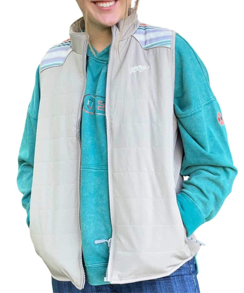 Hooey Women's Packable Serape Vest - Image 2