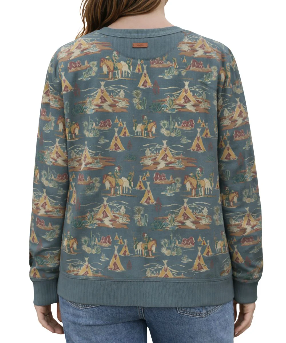 Hooey Women's Stallion Crew Sweatshirt - Image 2