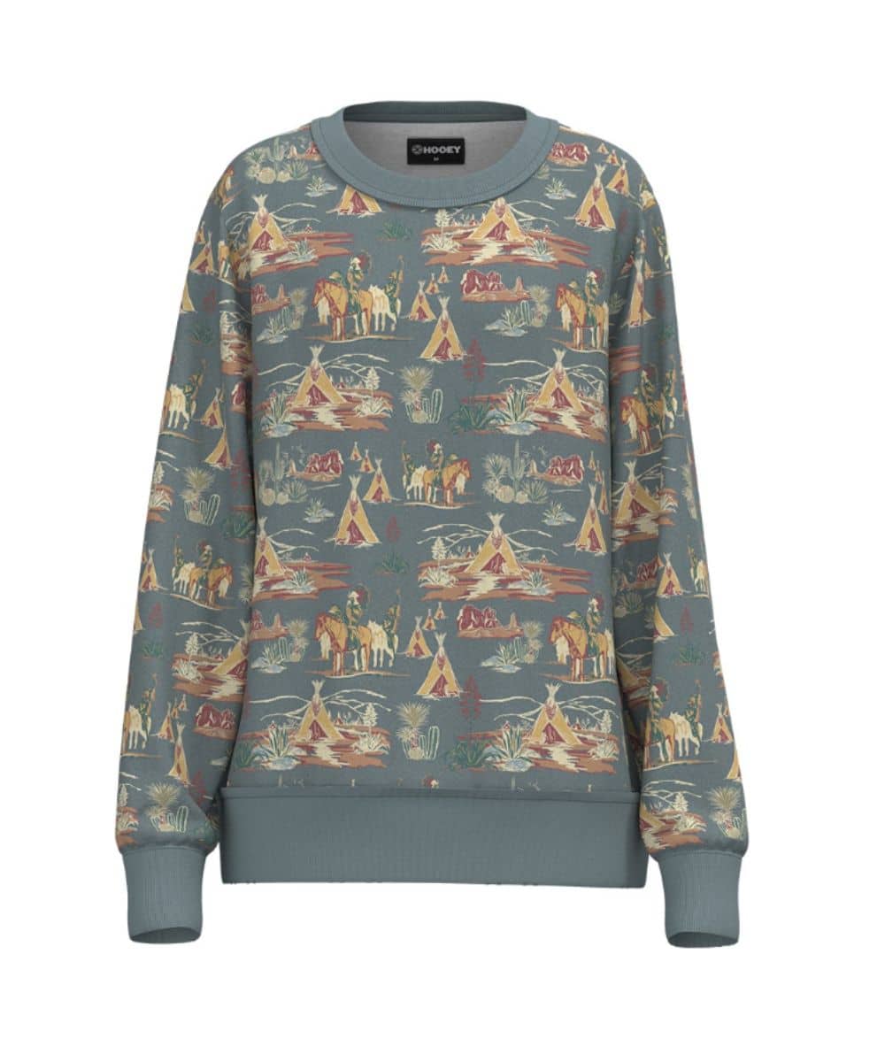 Hooey Women's Stallion Crew Sweatshirt - Image 3