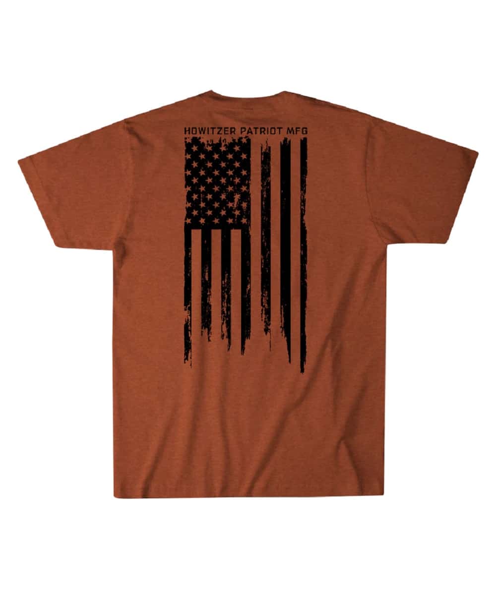 Howitzer Men's Simple Flag Tee