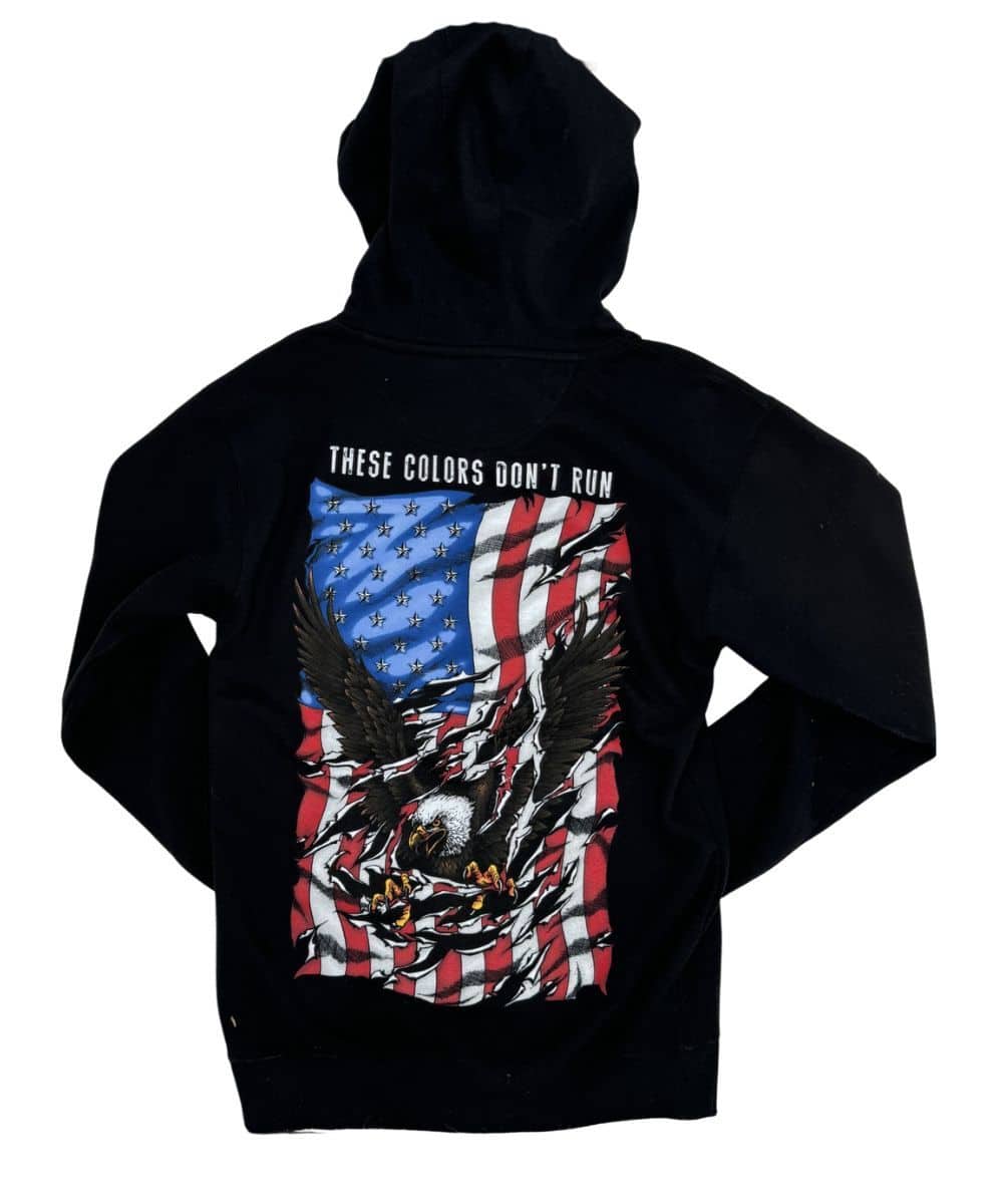 Howitzer Men's These Colors Don't Run Hoodie - Image 2