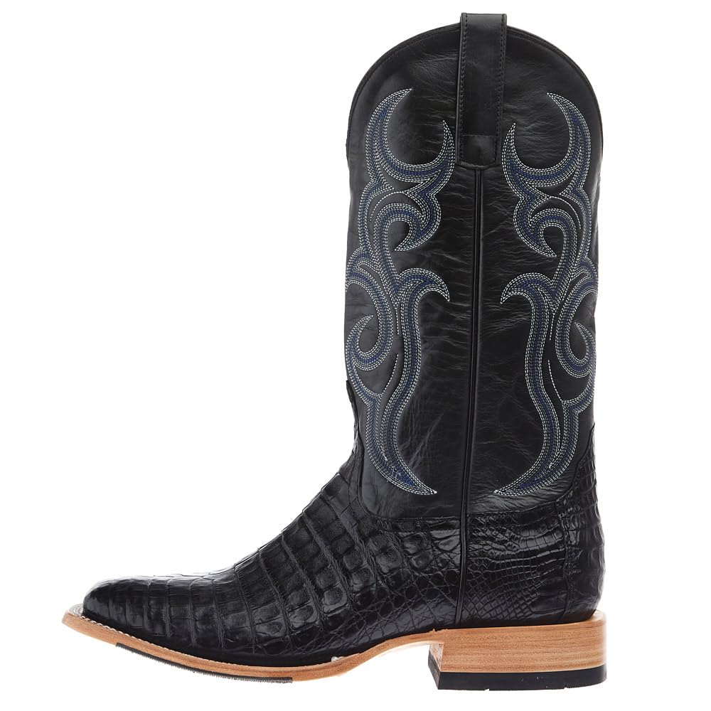 Horse Power Mens Top Hand Black Caiman - Image 3