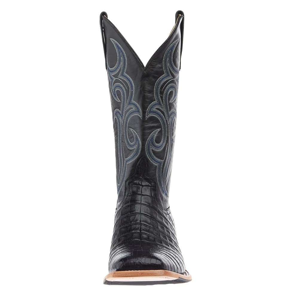 Horse Power Mens Top Hand Black Caiman - Image 4