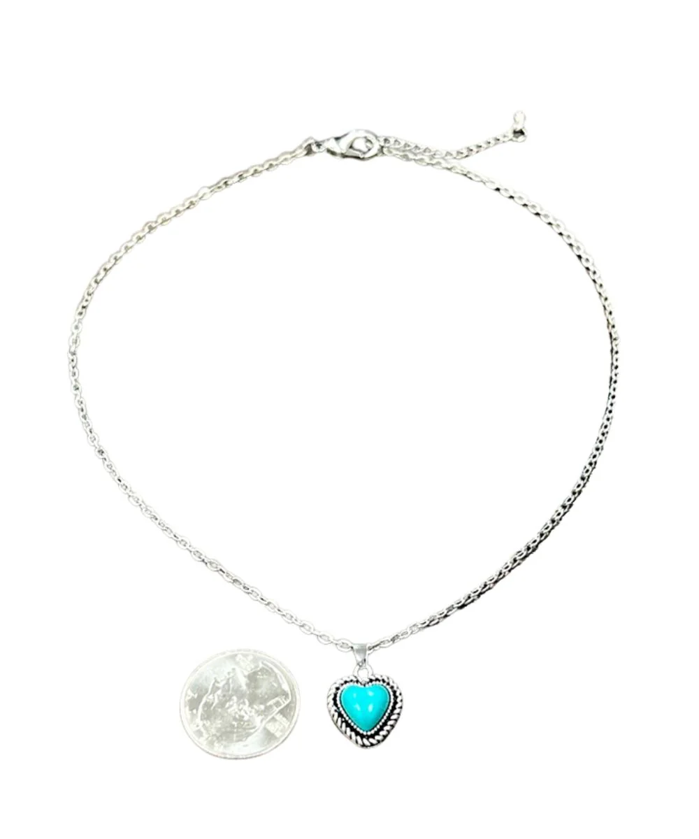 Isac Trading Women's Heart Necklace - Image 2