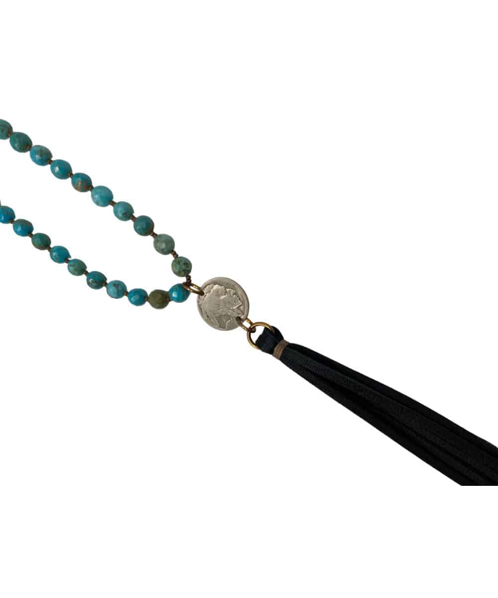 J. Forks Women's Tassel Necklace - Image 2