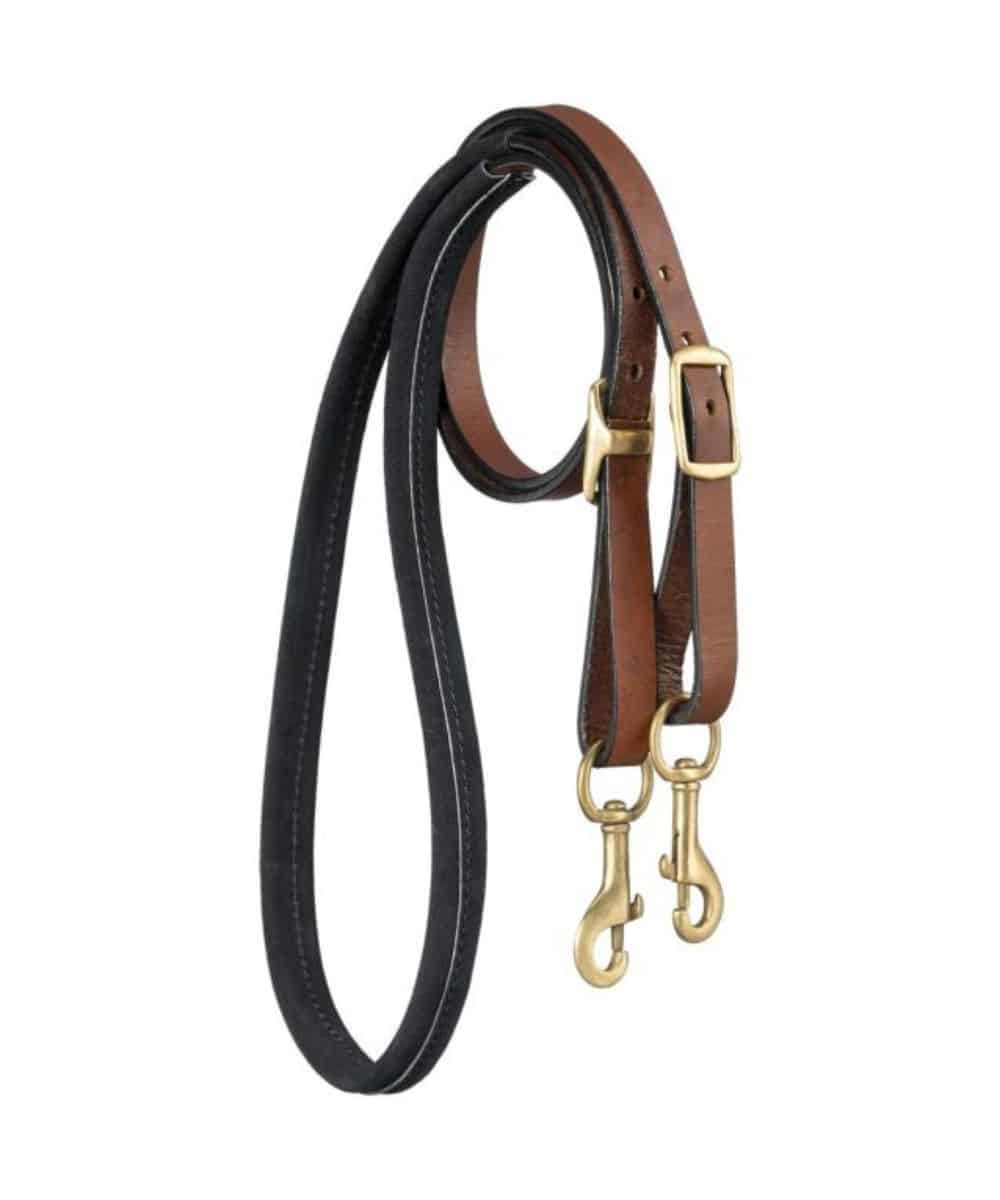 J.T. International Royal King Suede-Wrapped Barrel Reins - Image 2