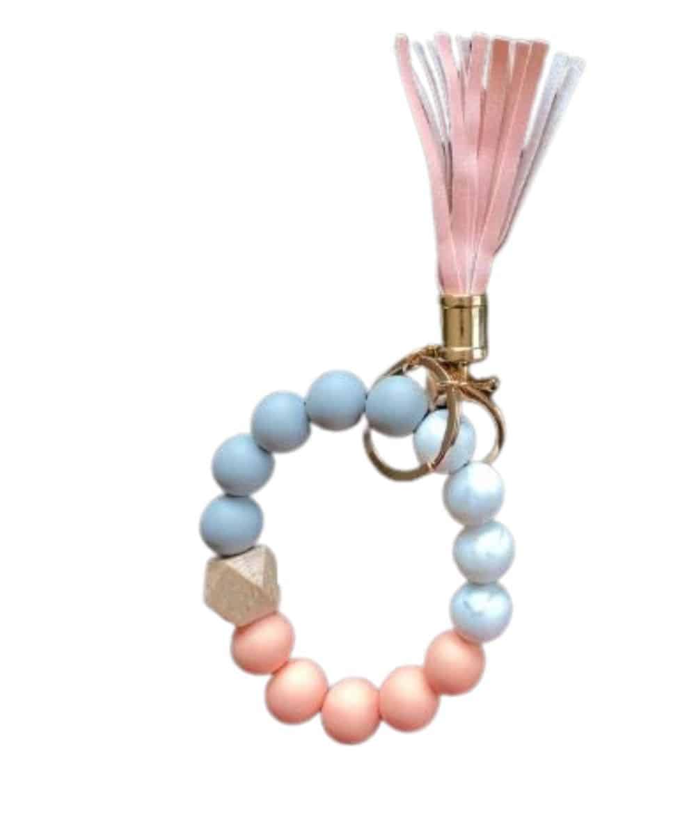 Jillian Ink Beaded Wristlet Keychain - Image 3