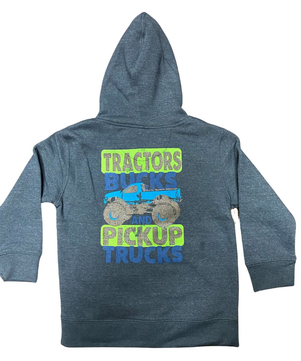 John Deere Toddler Boys' Trucks And Tractors Zip Up Hoodie - Image 2