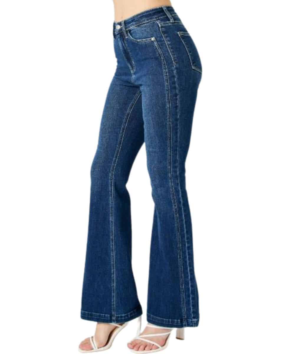 Judy Blue Women's High Rise Flare Jean - Image 2