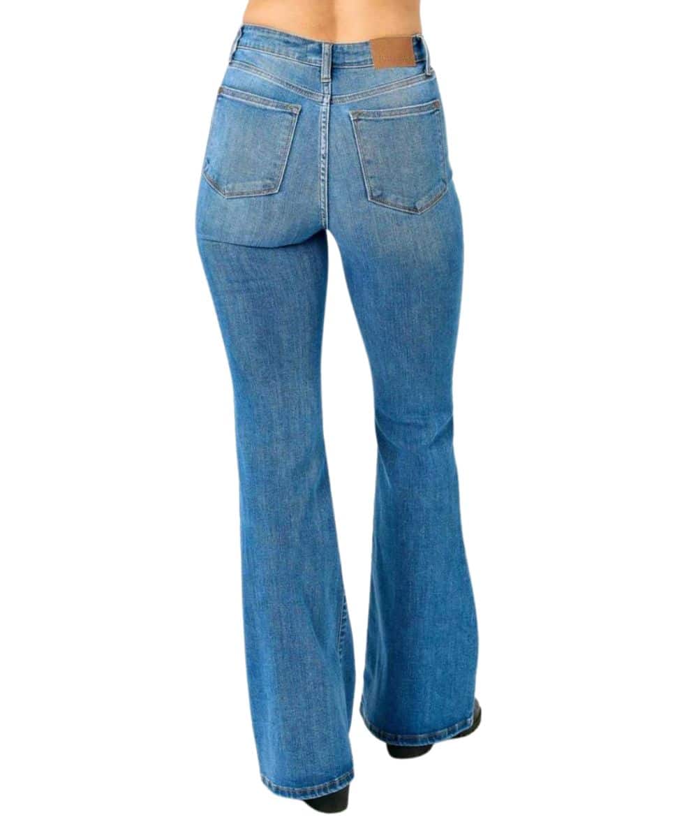 Judy Blue Women's High Rise Flare Jean - Image 2