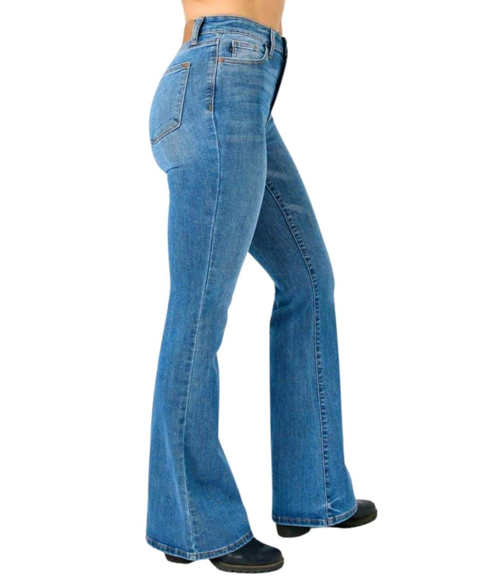Judy Blue Women's High Rise Flare Jean - Image 3
