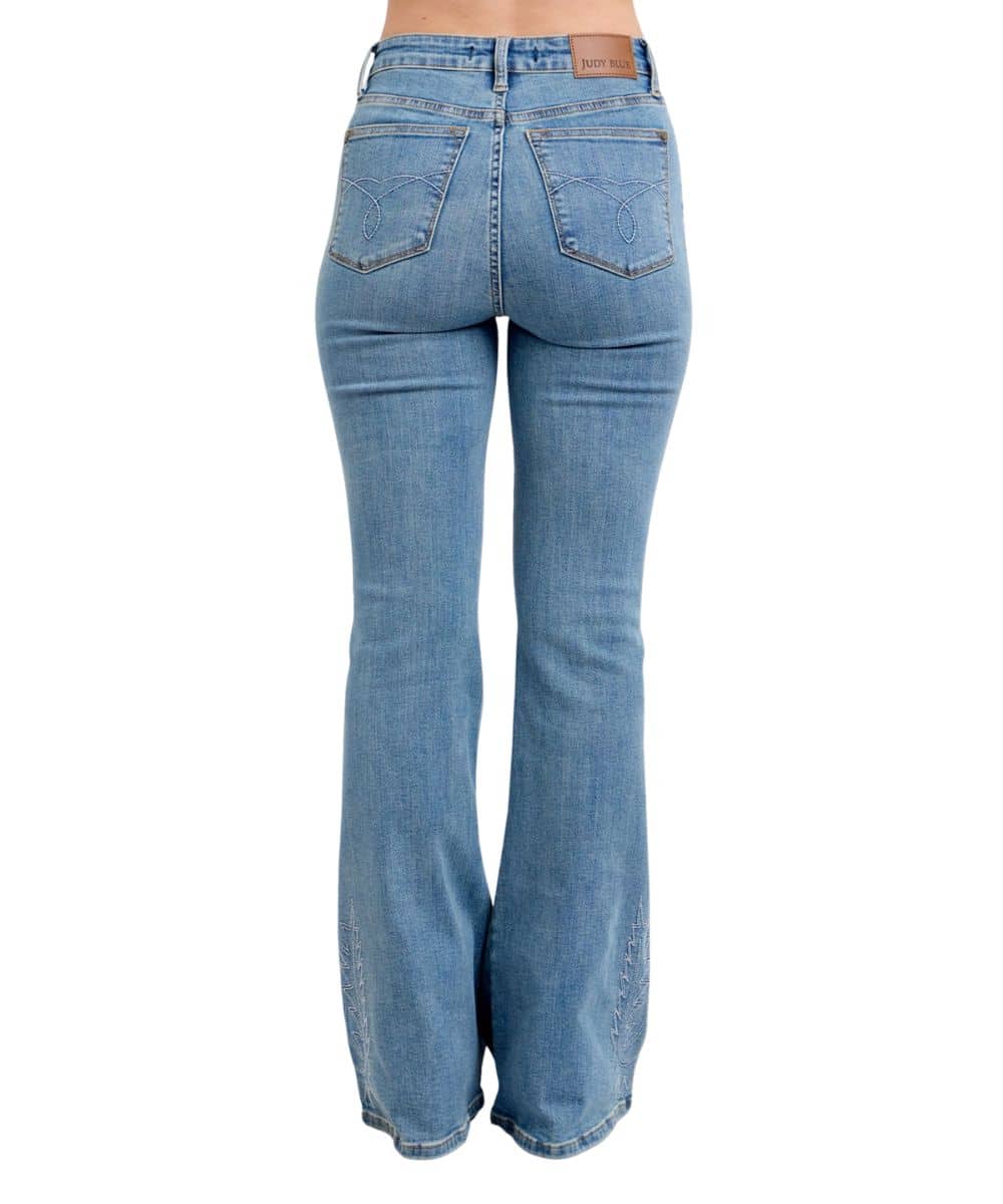 Judy Blue Women's High Rise Flare Jean - Image 2
