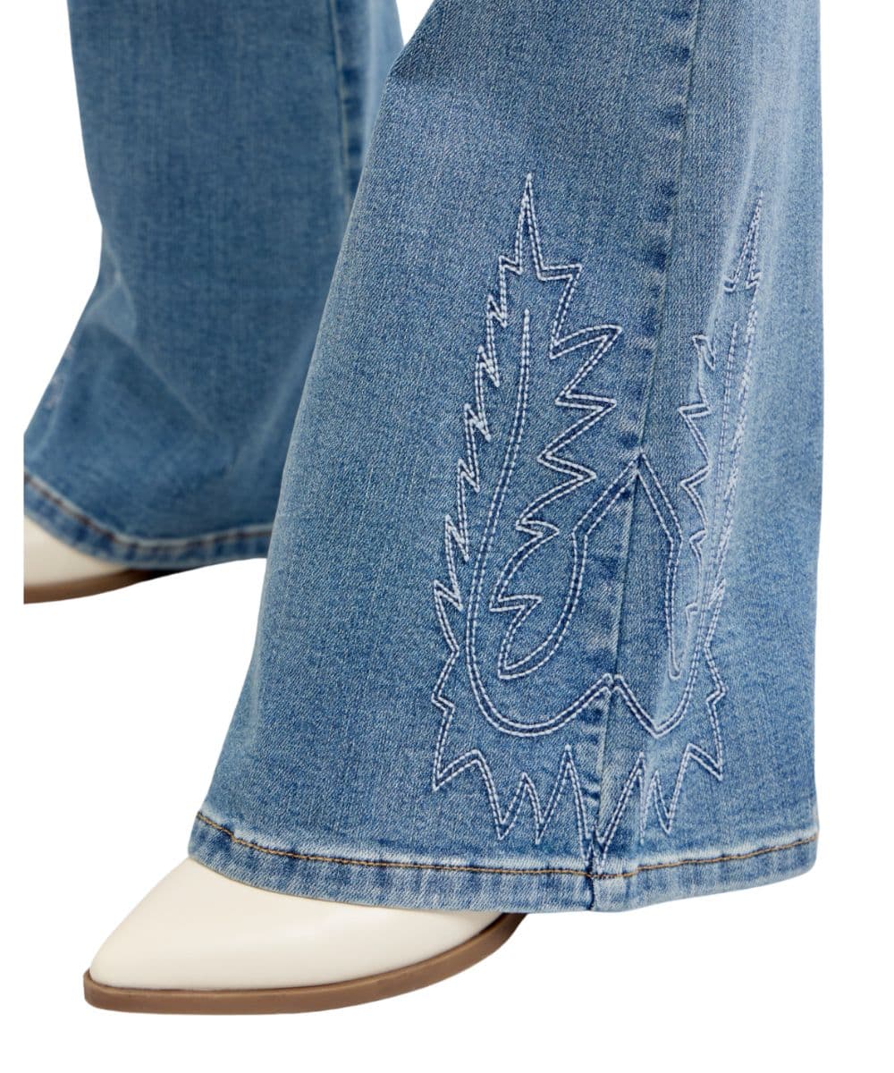 Judy Blue Women's High Rise Flare Jean - Image 4