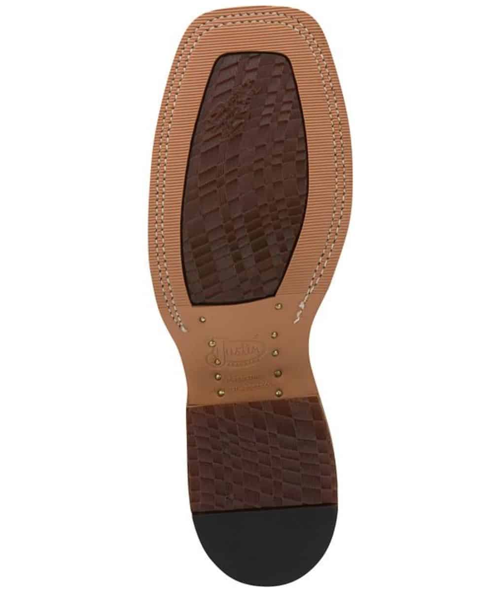 Justin Men's Caddo Western Boot - Image 4