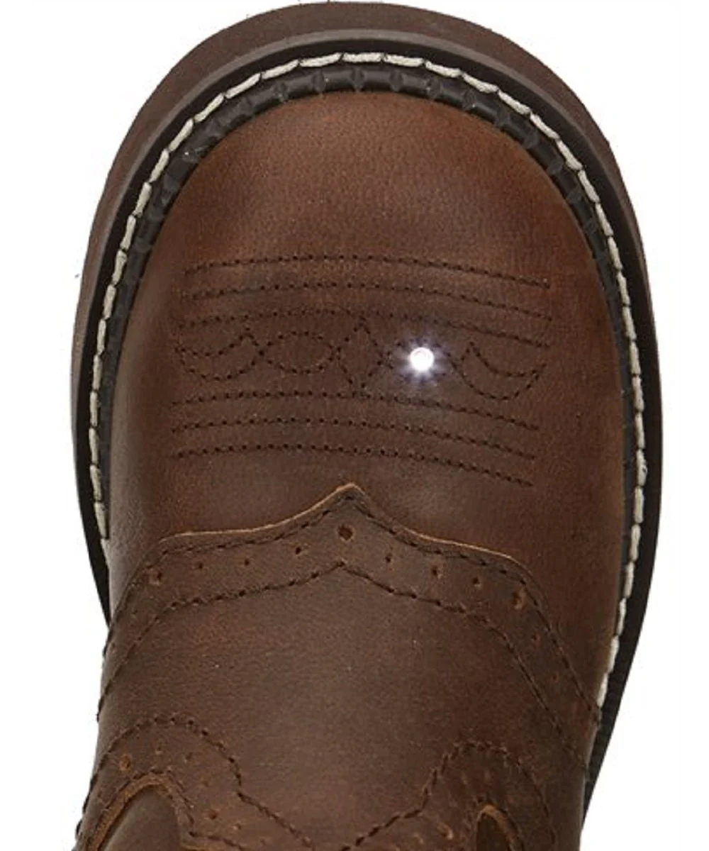 Justin Girls' Glitzi Light Up Boot - Image 3