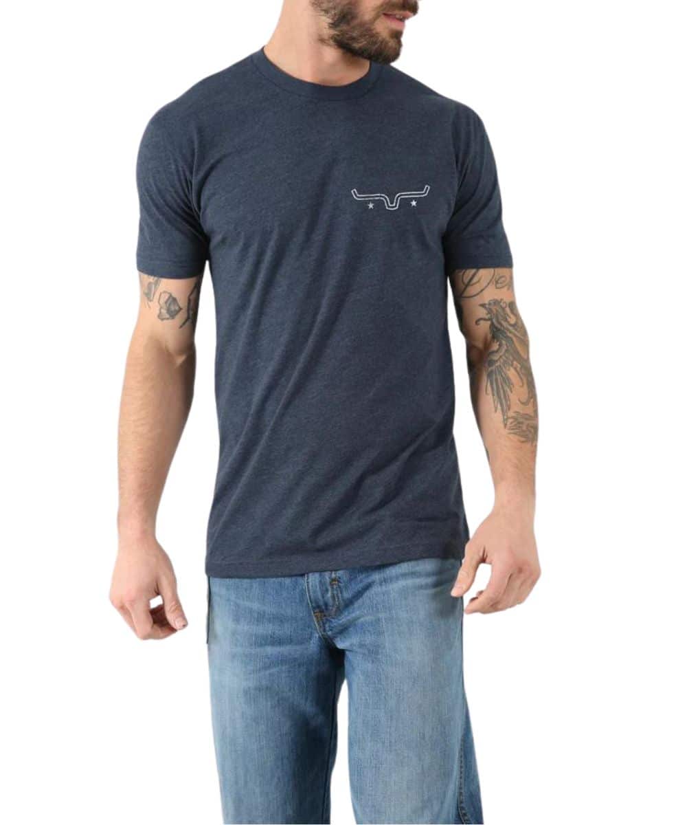 Kimes Ranch Men's American Bullseye Tee - Image 2