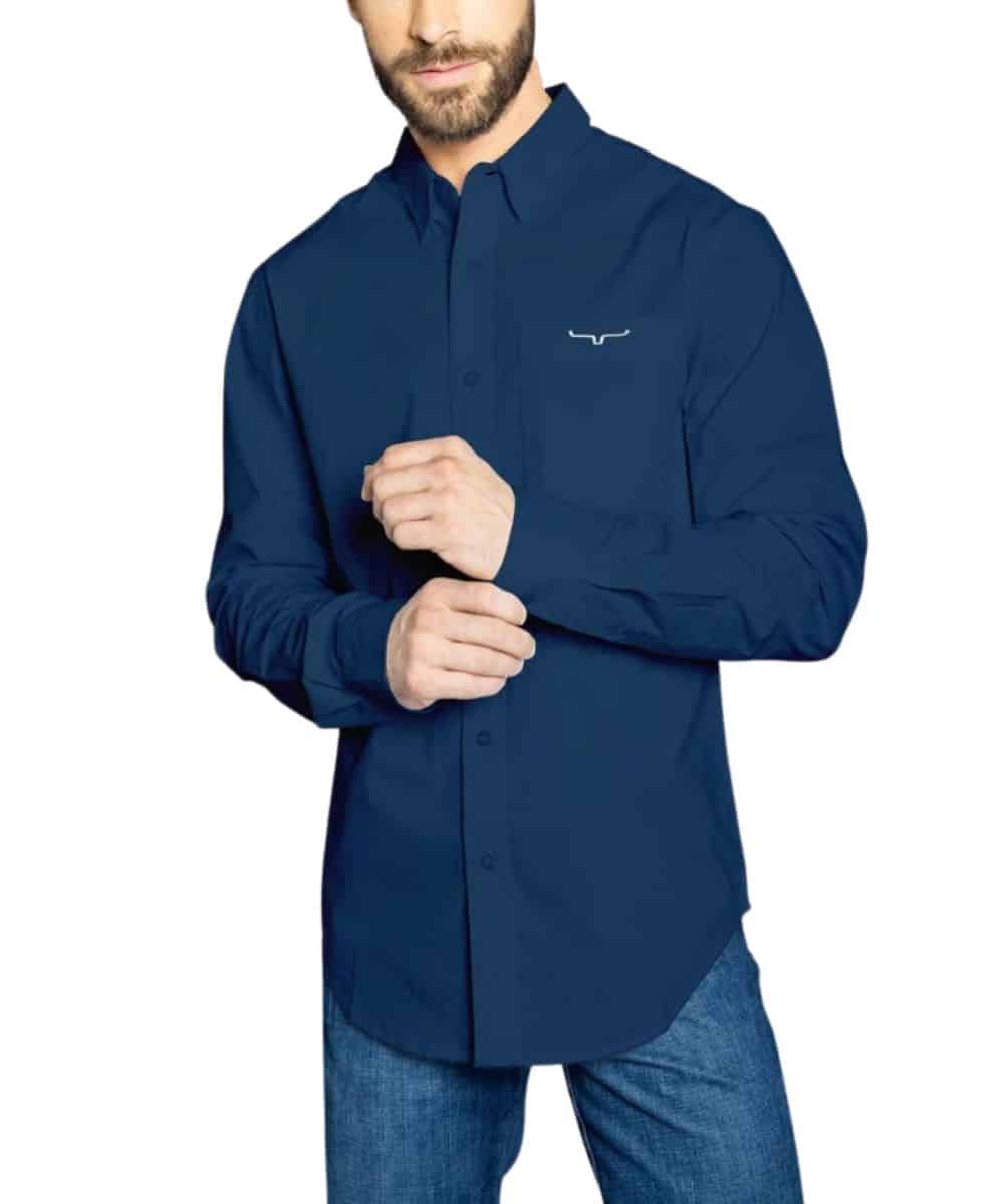 Kimes Ranch Men's KR Team Button Down Shirt - Image 4