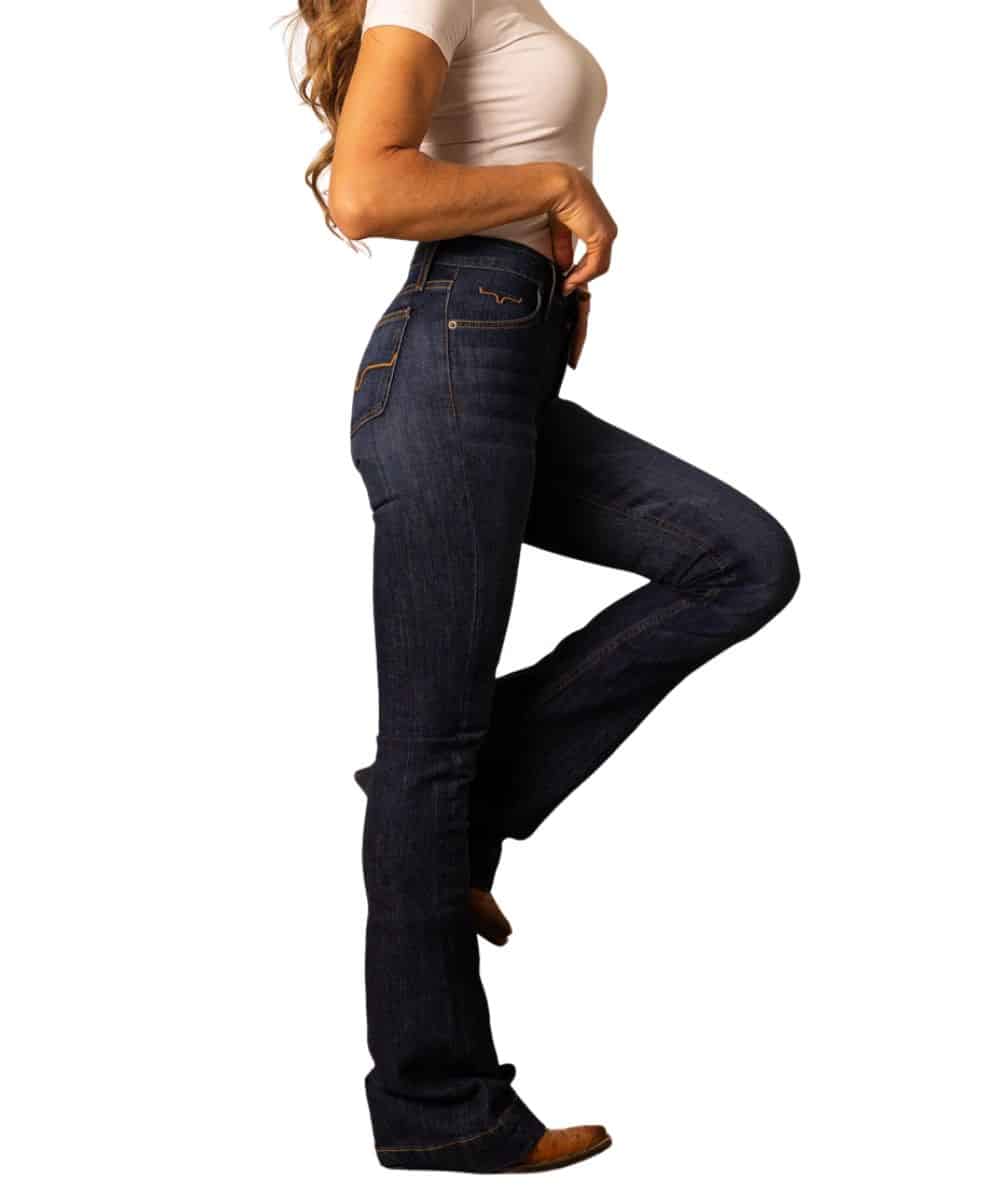 Kimes Ranch Women's Jennifer Blue Trouser Jean - Image 3