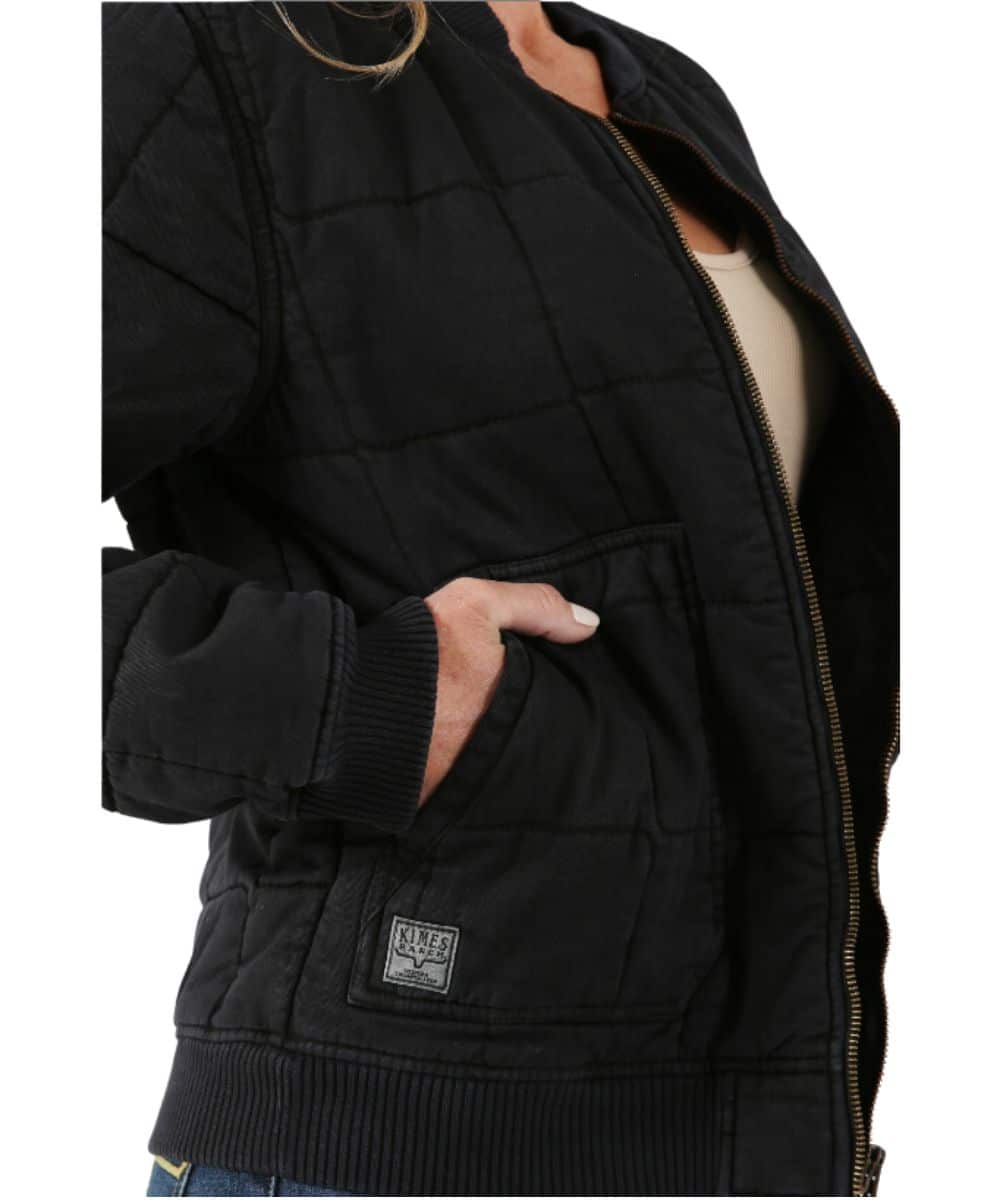Kimes Ranch Women's Bronc Bomber Jacket - Image 2