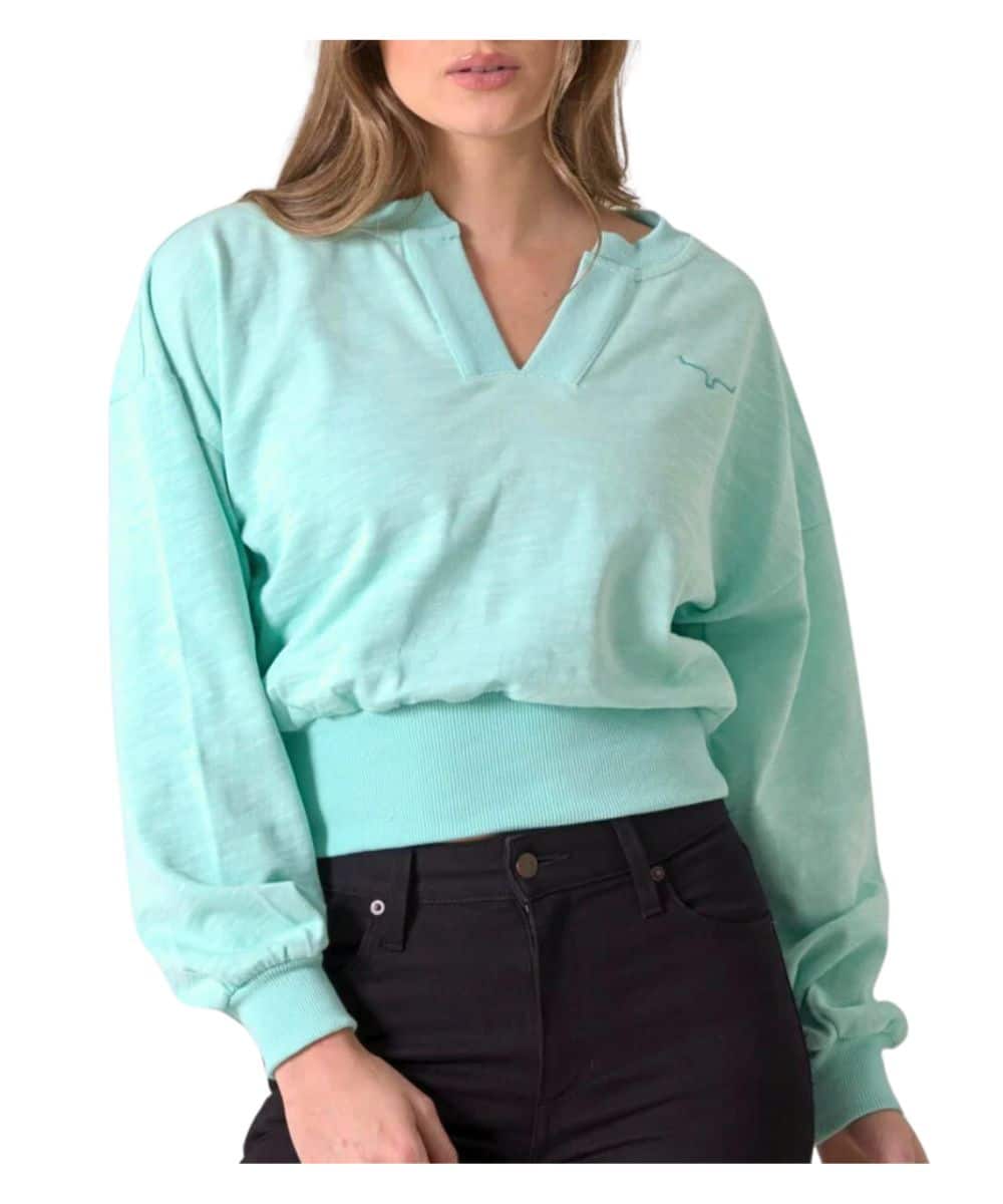 Kimes Ranch Women's Dewey Cropped Pullover