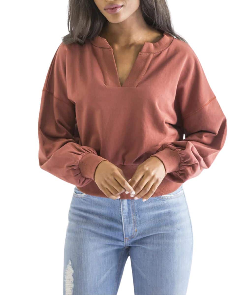 Kimes Ranch Women's Dewey Cropped Pullover - Image 4