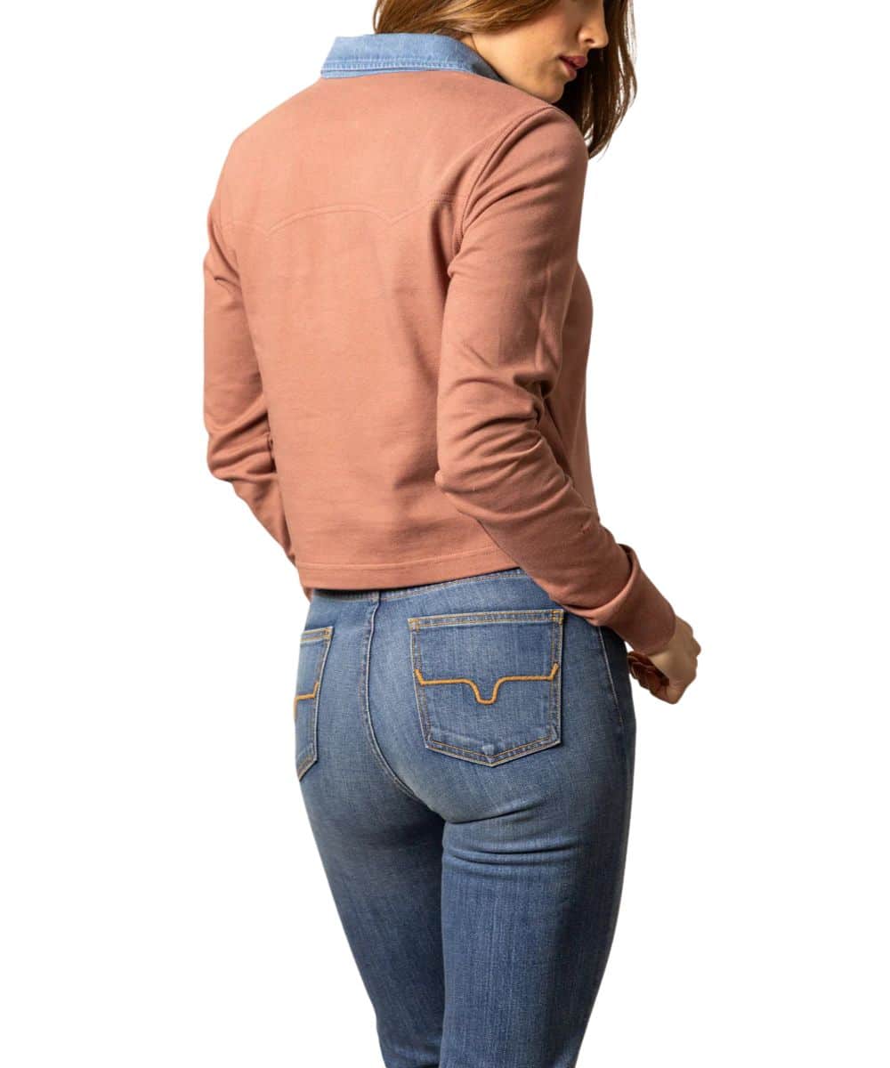 Kimes Ranch Women's Jamila Rugby Crop Top - Image 2