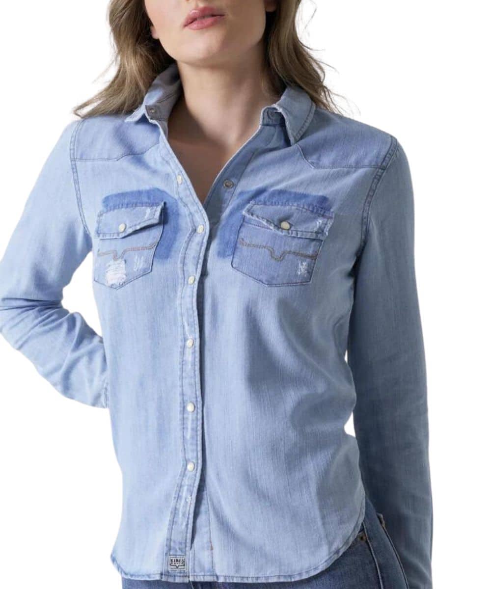 Kimes Ranch Women's Kaycee Denim Top - Image 2