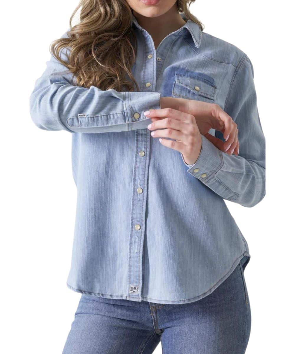 Kimes Ranch Women's Kaycee Denim Top - Image 3