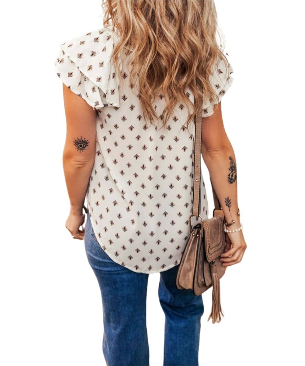 Lala Loo Women's Boho Blouse - Image 2